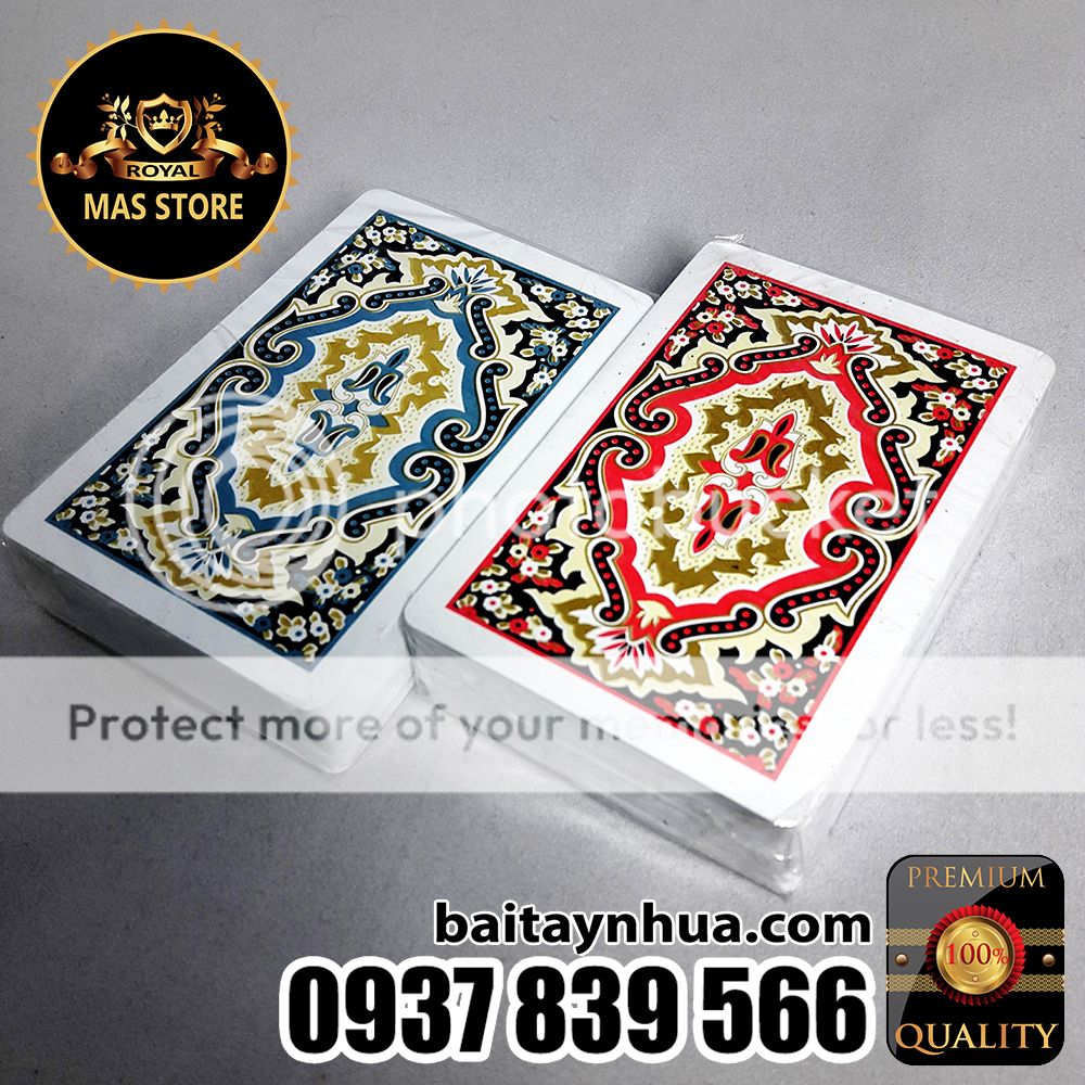 [HOT] Bài Tây Nhựa Mỹ CAO CẤP - 100% Plastic - Made In USA - 19