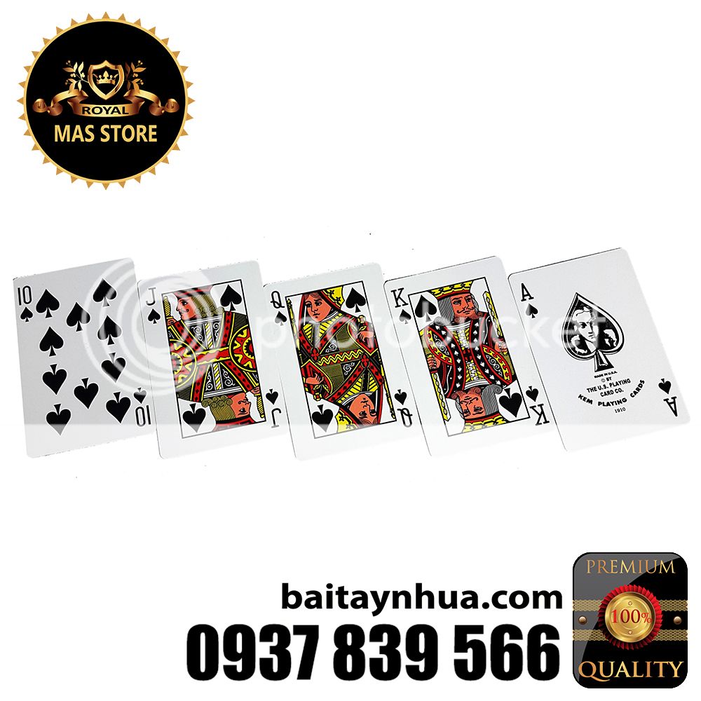 [HOT] Bài Tây Nhựa Mỹ CAO CẤP - 100% Plastic - Made In USA - 20