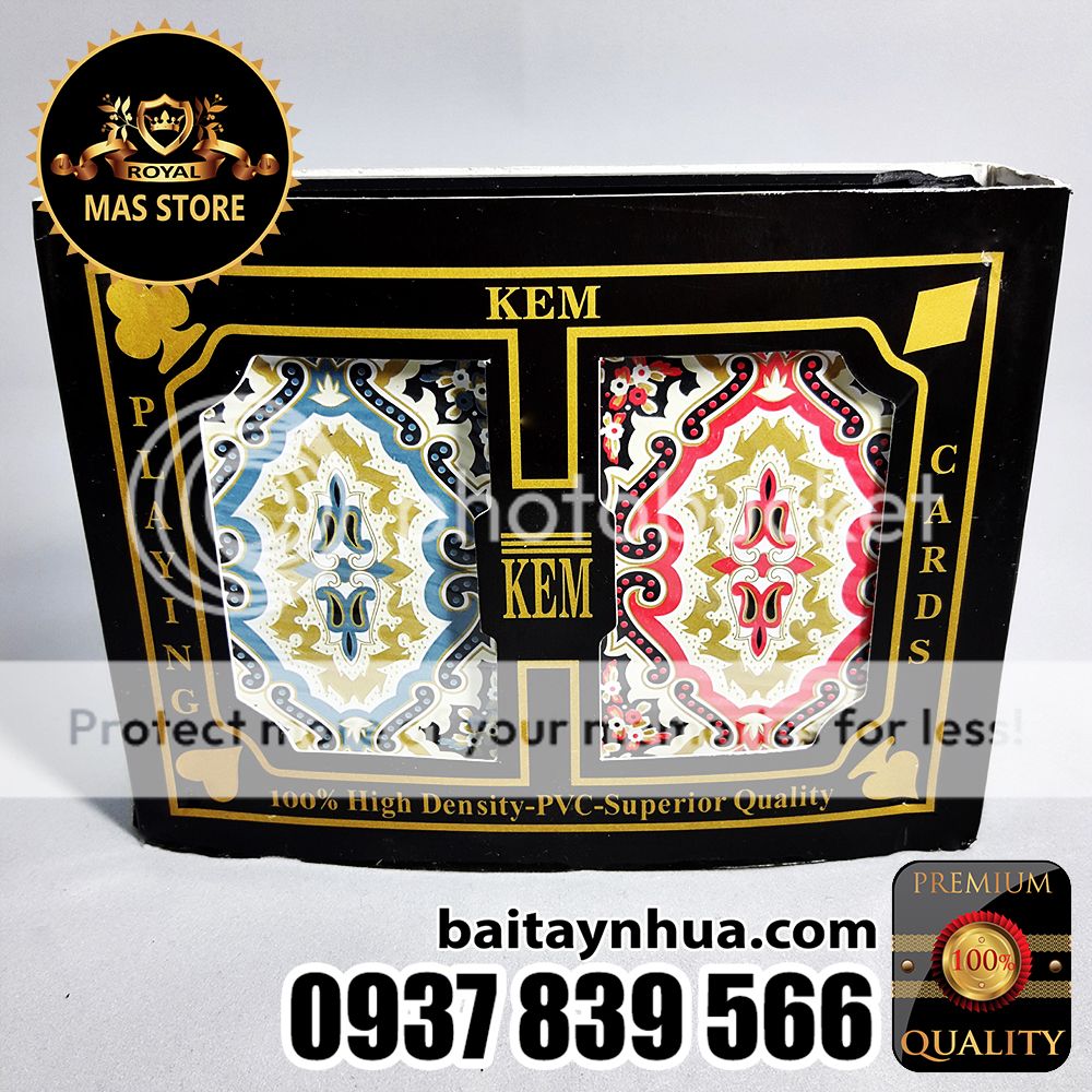 [HOT] Bài Tây Nhựa Mỹ CAO CẤP - 100% Plastic - Made In USA - 17