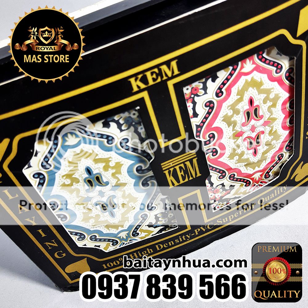 [HOT] Bài Tây Nhựa Mỹ CAO CẤP - 100% Plastic - Made In USA - 18