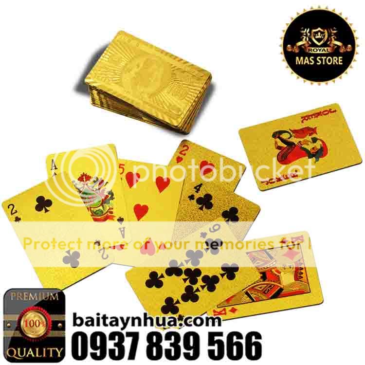 [QUÀ TẾT] Bài Tây Mạ Vàng Cao Cấp - GIÁ HOT! - 7