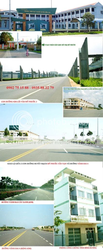 Khu đô thị Mỹ phước 3 - Bình dương - Phú Mỹ Hưng thứ 2 tại miền nam!!!